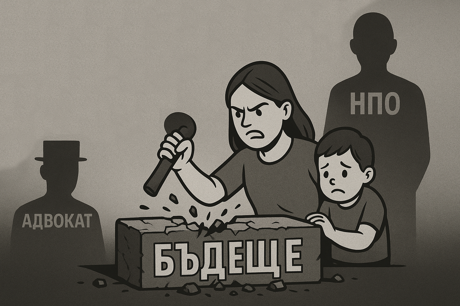 Родители въоръжени с деца унищожават бъдещето им. Държавата, НПО-та, недобросъвестни и алчни адвокати им помагат.